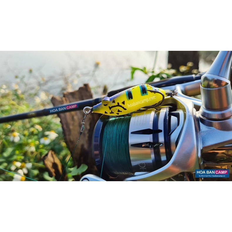 Mồi Lure Nhái Hơi Bumpy Frog