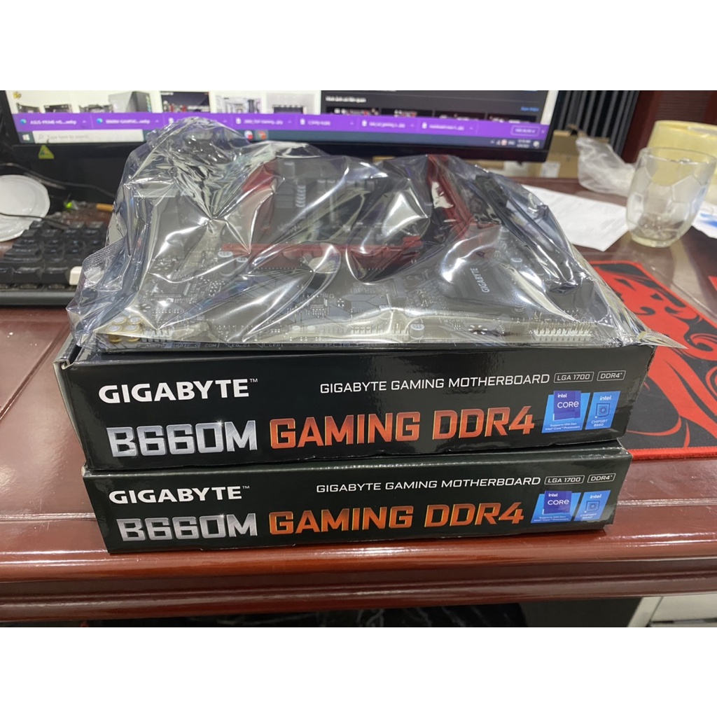 Main Gigabyte B660M GAMING DDR4 socket 1700 2 khe ram hàng NEW full box BH 36 tháng