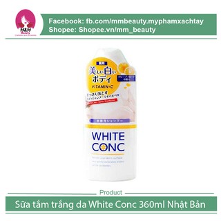 (COSSALE14-GIẢM 10K) Sữa tắm trắng da White Conc 360ml Nhật Bản