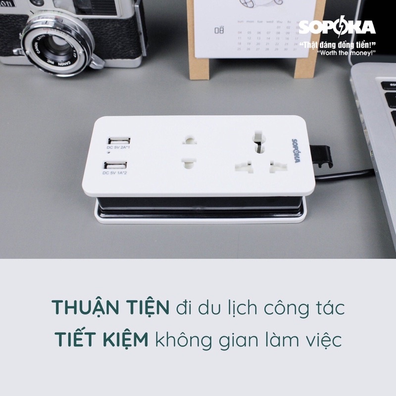 ổ cắm điện thông minh sopoca