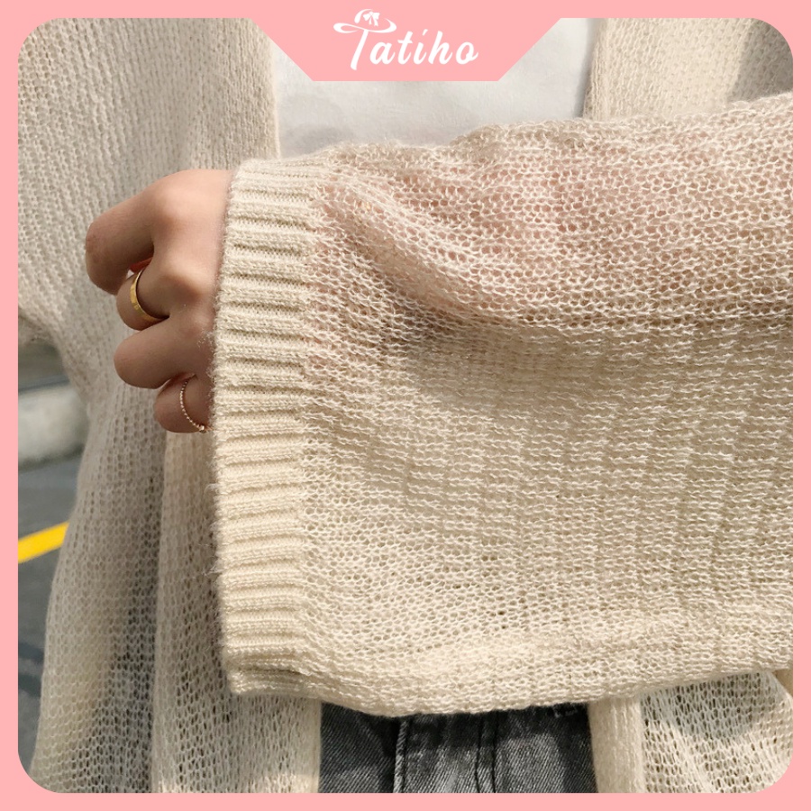 [Hàng Xịn, Giá Tốt] Áo Khoác Cardigan ( Áo Len Mỏng) Phong Cách Ulzzang ,Hợp Đi Đà Lạt, Dạo Biển, Labibi - Mã AK002