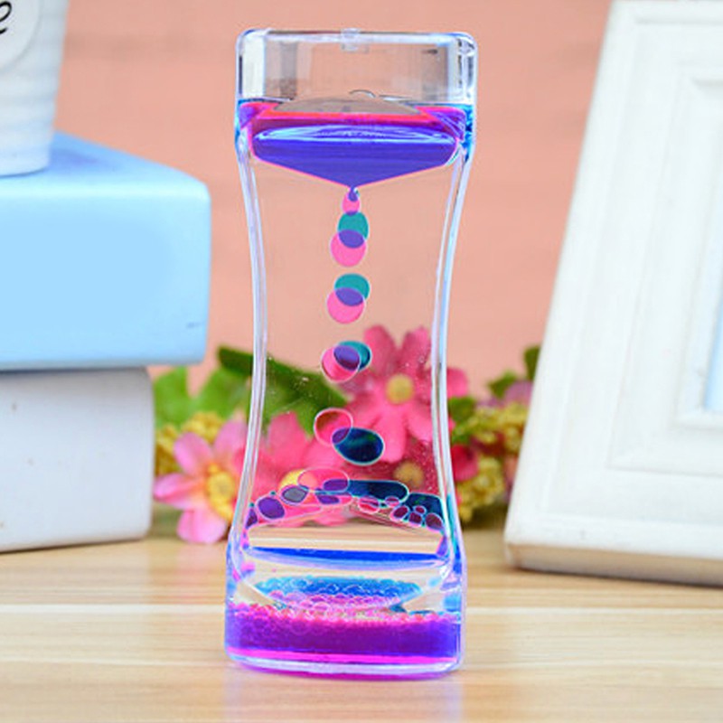 Đồng Hồ Cát Dạng Chất Lỏng Màu Sắc Bắt Mắt