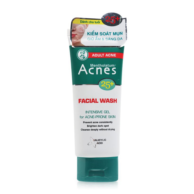 Combo gel rửa mặt và tinh chất ngừa mụn Acnes 25 Facial