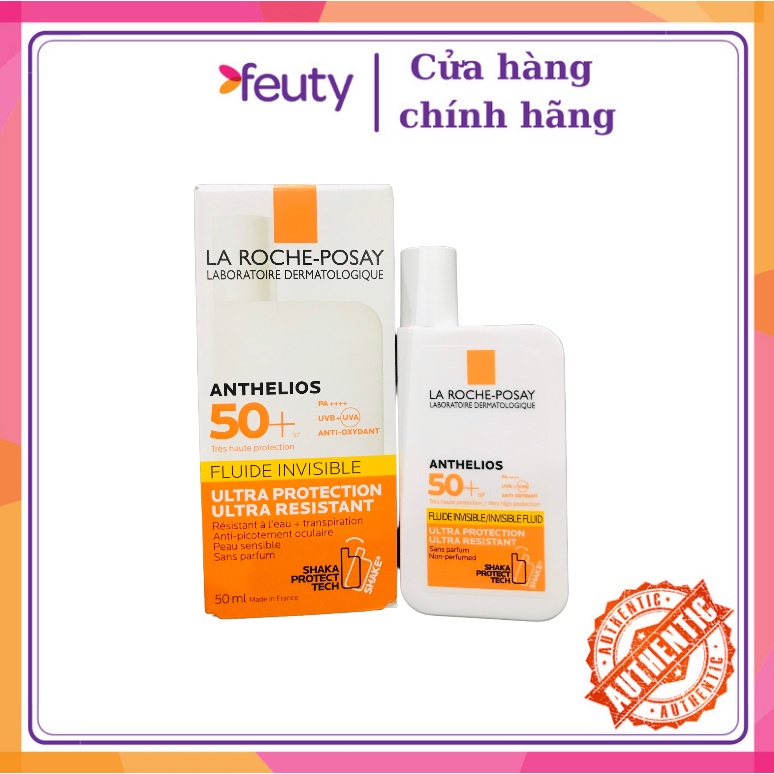 Kem Chống Nắng La Roche Posay Anthelios Invisible Fluid SPF50+ 50ml