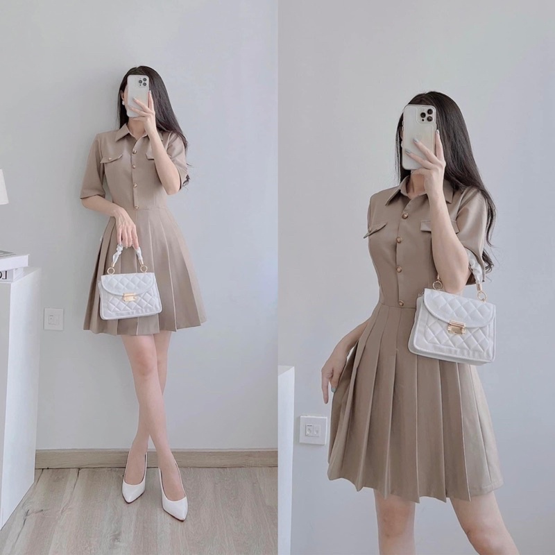 Váy xếp ly S 390 -> 290k