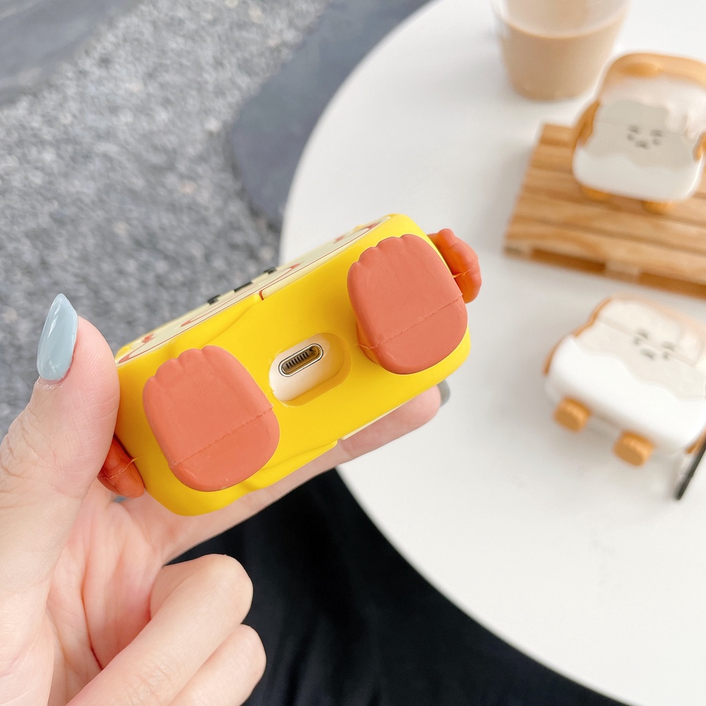 Vỏ Bảo Vệ Hộp Sạc Tai Nghe AirPods3 Airpods 3 Pro Bằng Da Phối Da Hổ Độc Đáo Thời Trang 2021 Ốp