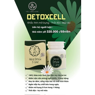 Detox thảo mộc giảm mỡ bụng Detox cell
