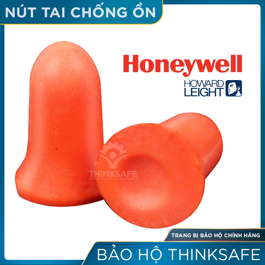 Nút tai chống ồn Honeywell MAX1 chất liệu foam mềm, nhét tai chống ồn cấu tạo bọt biển, nút giảm ồn  - Bảo Hộ Thinksafe