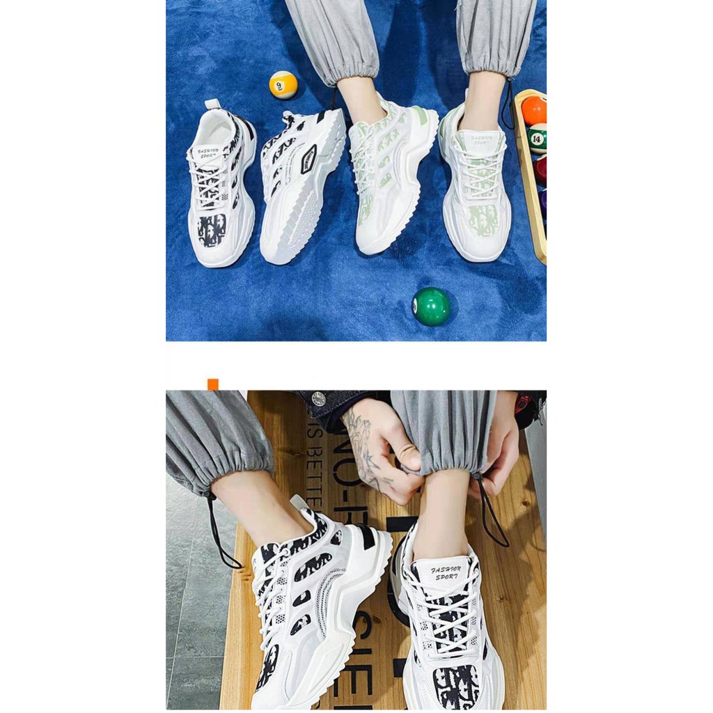 Giày sneacker nam - Kiểu dáng thời trang chất chơi dễ phối đồ - kèm quà tặng | BigBuy360 - bigbuy360.vn