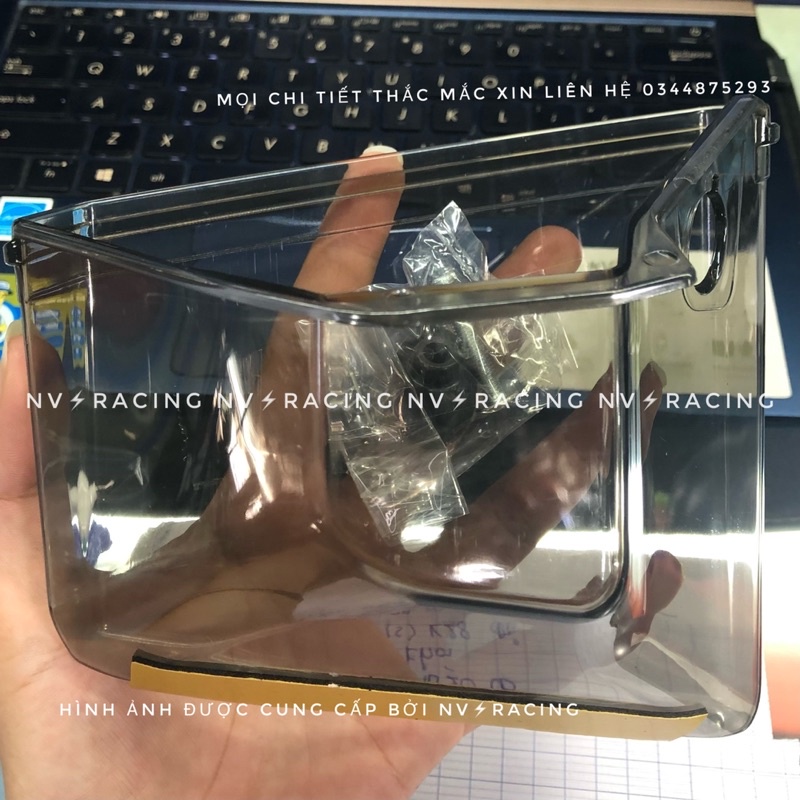 Hộc đựng đồ bên hông Air Blade 2013 - 2015 khói trong