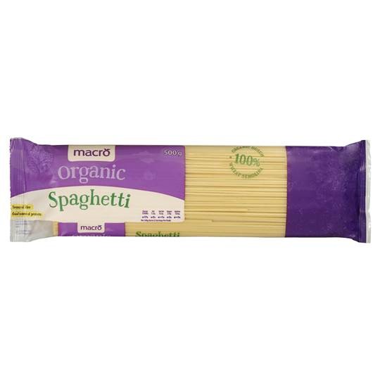 Mì thẳng Macro Organic Spaghetti Pasta 500g