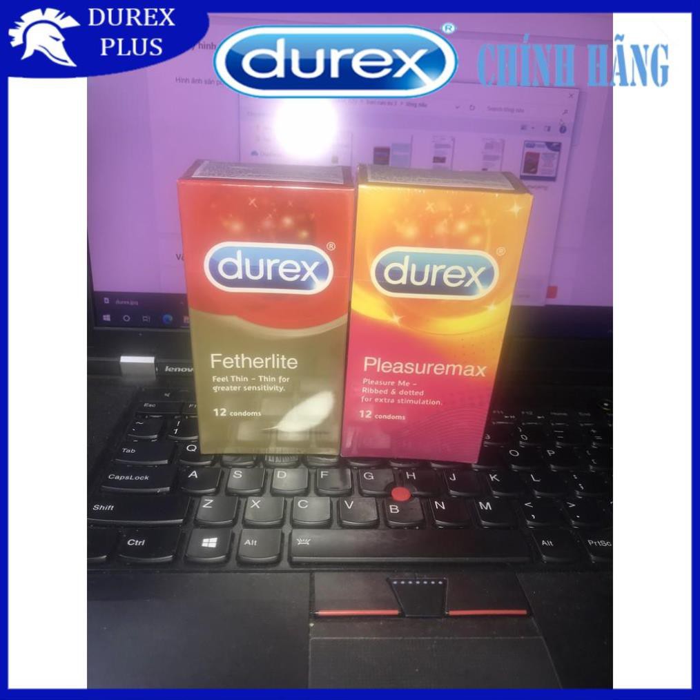 COMBO 2 HỘP BAO CAO SU DUREX (MƯỢT TỰA LÔNG HỒNG)+(MỎNG HƠN – NHIỀU GAI HƠN)