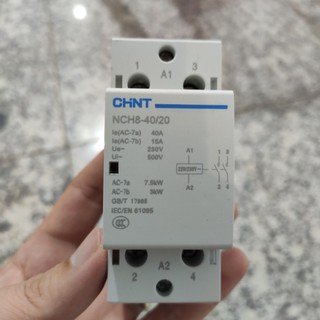 Khởi động từ 1 pha CHINT NCH8 63A/220V