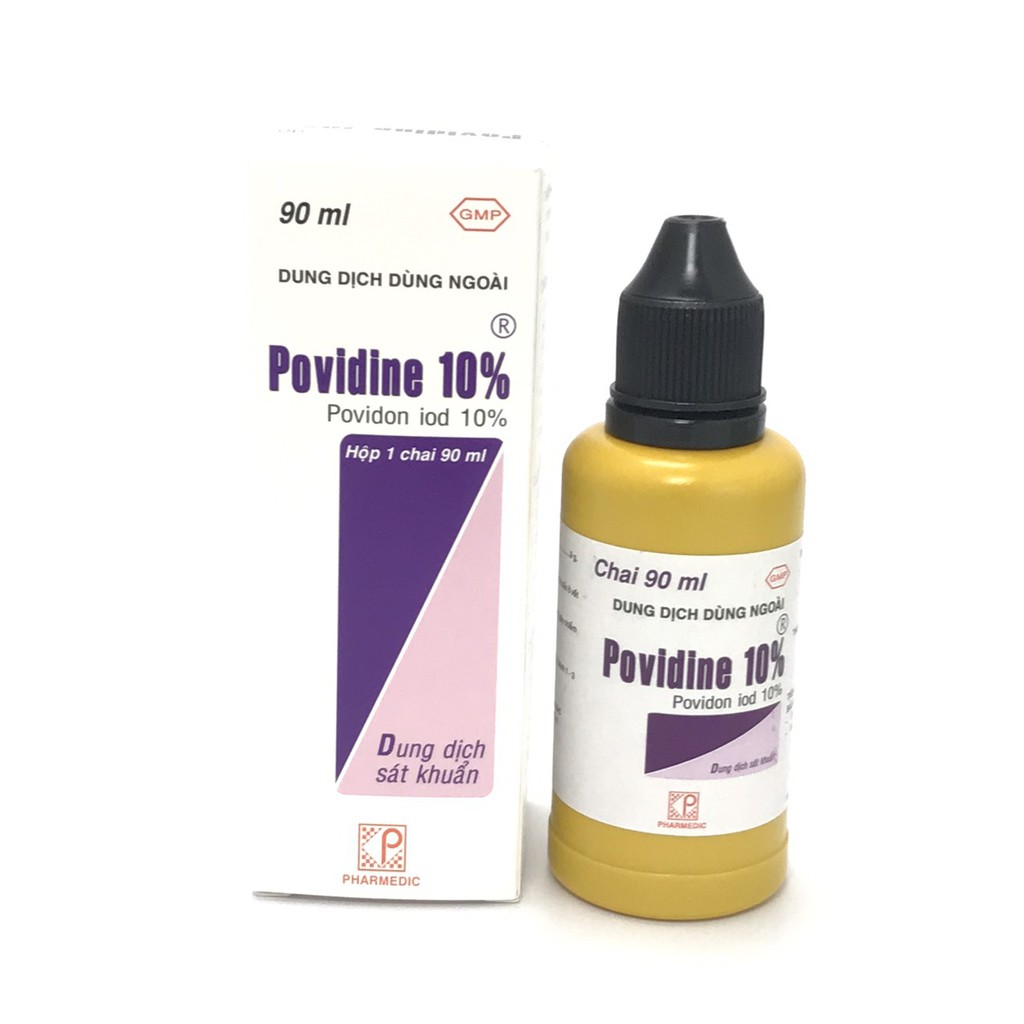 Dung dịch sát khuẩn Povidine 10% 90ml