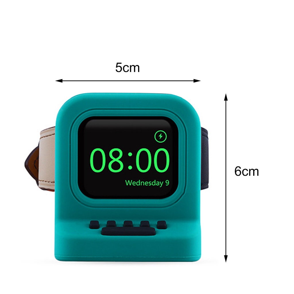 MS   2 in 1 Wristwatch Charging Cradle Watch Earphone Case Charging Stand Protable