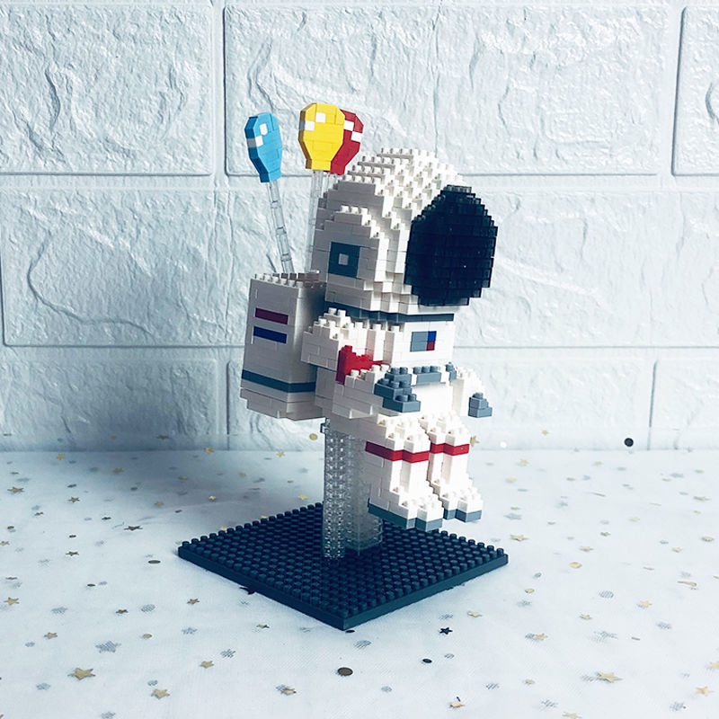 Bộ Đồ Chơi Lắp Ráp Mô Hình Phi Hành Gia Lego Nhỏ Nhắn 20000