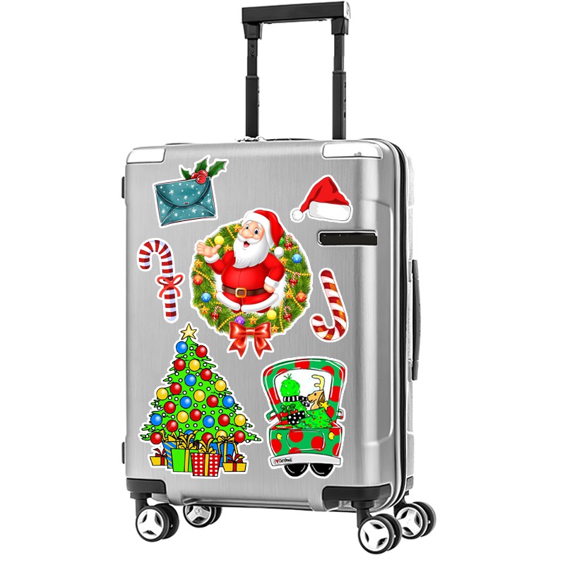 Bộ Hình Dán Nón Bảo Hiểm, Dán Laptop , Dán Điện Thoại , Tem Dán Xe Máy ... | Sticker Chủ Đề Noel