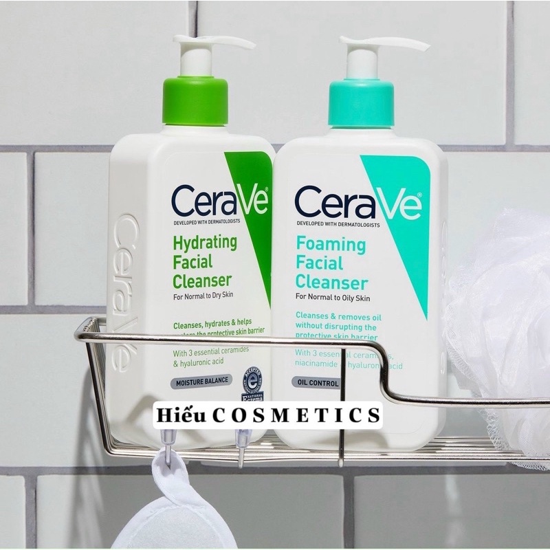 Sữa Rửa Mặt Sạch Sâu Lành Tính CERAVE Foam Cleanser