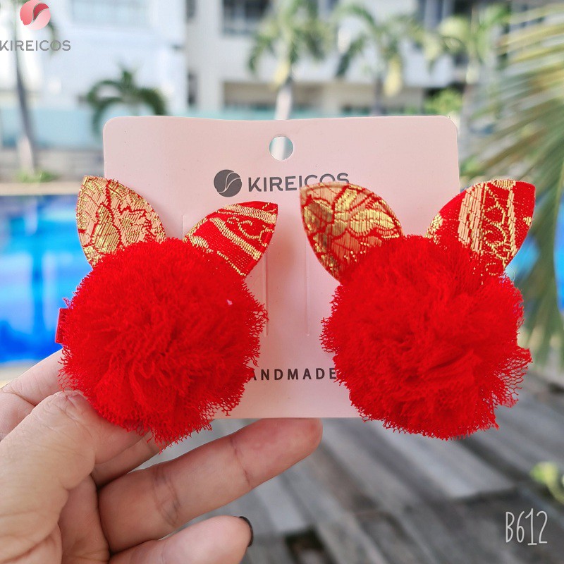 Set 2 Kẹp Tóc Đón Tết Phong Cách Trung Hoa Siêu Cute