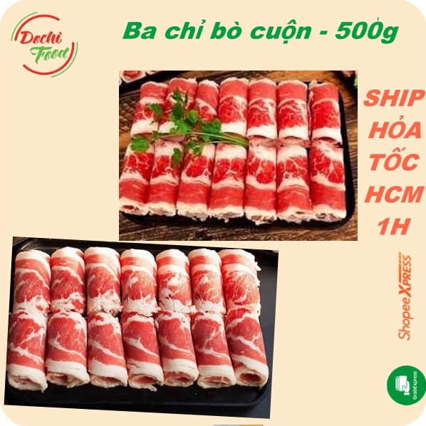 Ba chỉ bò Mỹ Excel 500g - HCM