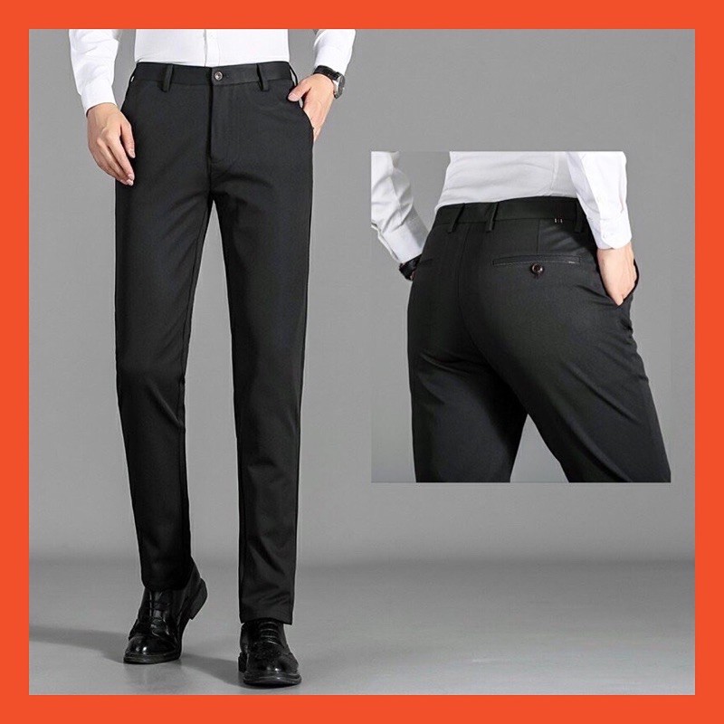 [ Hàng Cực Chất !! ] Quần Tây Âu nam vải co giãn 4 chiều siêu phẩm 2021 (Hàng Xuất Khẩu) | BigBuy360 - bigbuy360.vn