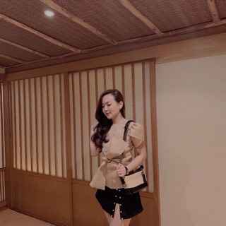 Áo tiểu thư tay ngắn 🌼
