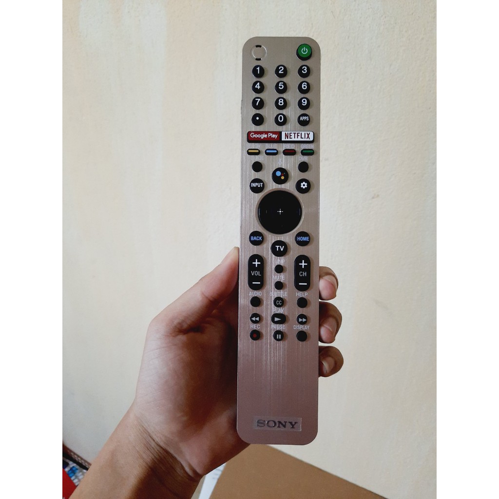 Remote Điều khiển tivi Sony giọng nói RMF-TX600U- Hàng mới logo Sony mạ bạc BH 6 tháng Tặng kèm Pin!!!