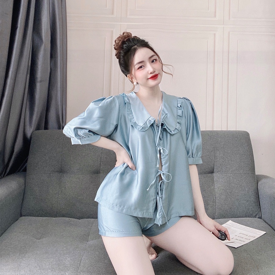 Đồ ngủ nữ sexy gợi cảm cao cấp lụa satin Shutino SA36 | BigBuy360 - bigbuy360.vn