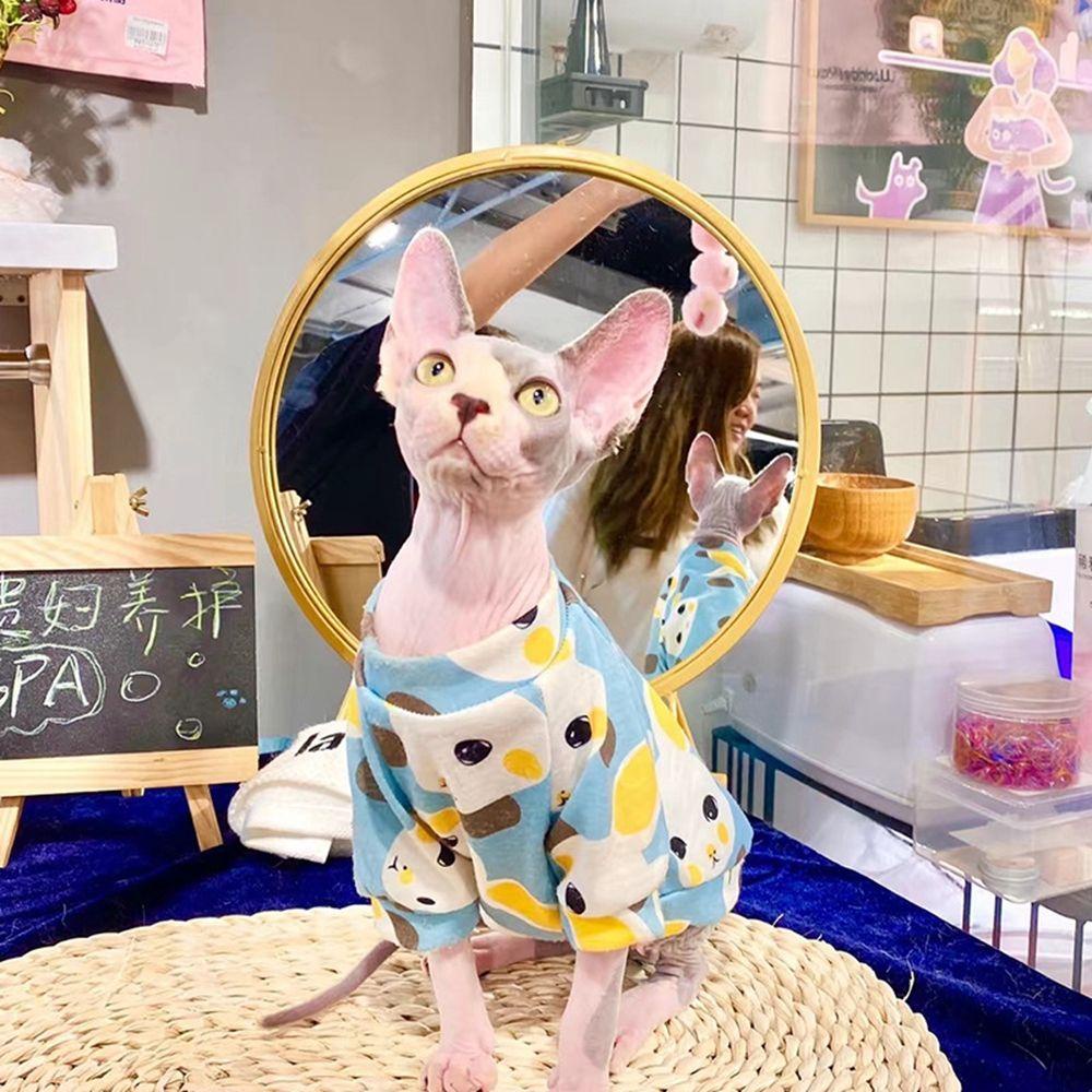 Áo Cotton Mềm Mại In Họa Tiết Dễ Thương Thời Trang Mùa Đông Cho Cún Cưng