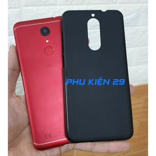 [Wiko View XL] Ốp lưng silicon dẻo nhám cao cấp Pudini