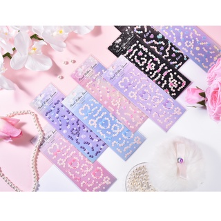 Sticker Ruy Băng lấp Lánh trang trí sổ và toploader