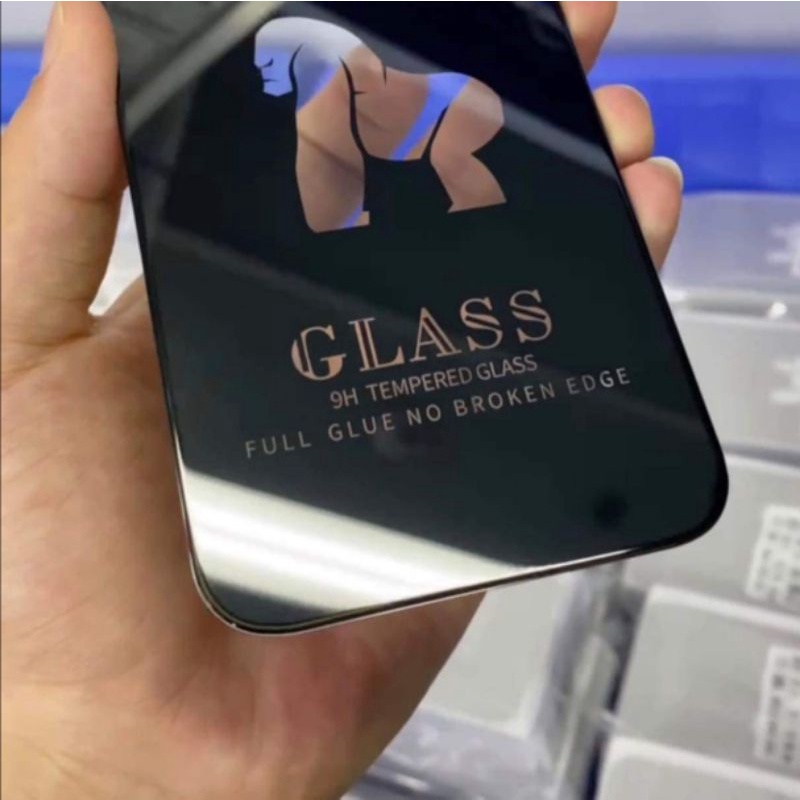 Kính cường lực iphone - kính cường lực BAIKO kinh kong siêu cứng, chống bụi, không mẻ cạnh