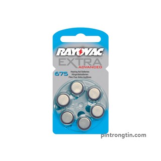 Pin máy trợ thính - 1 vỉ 6 viên