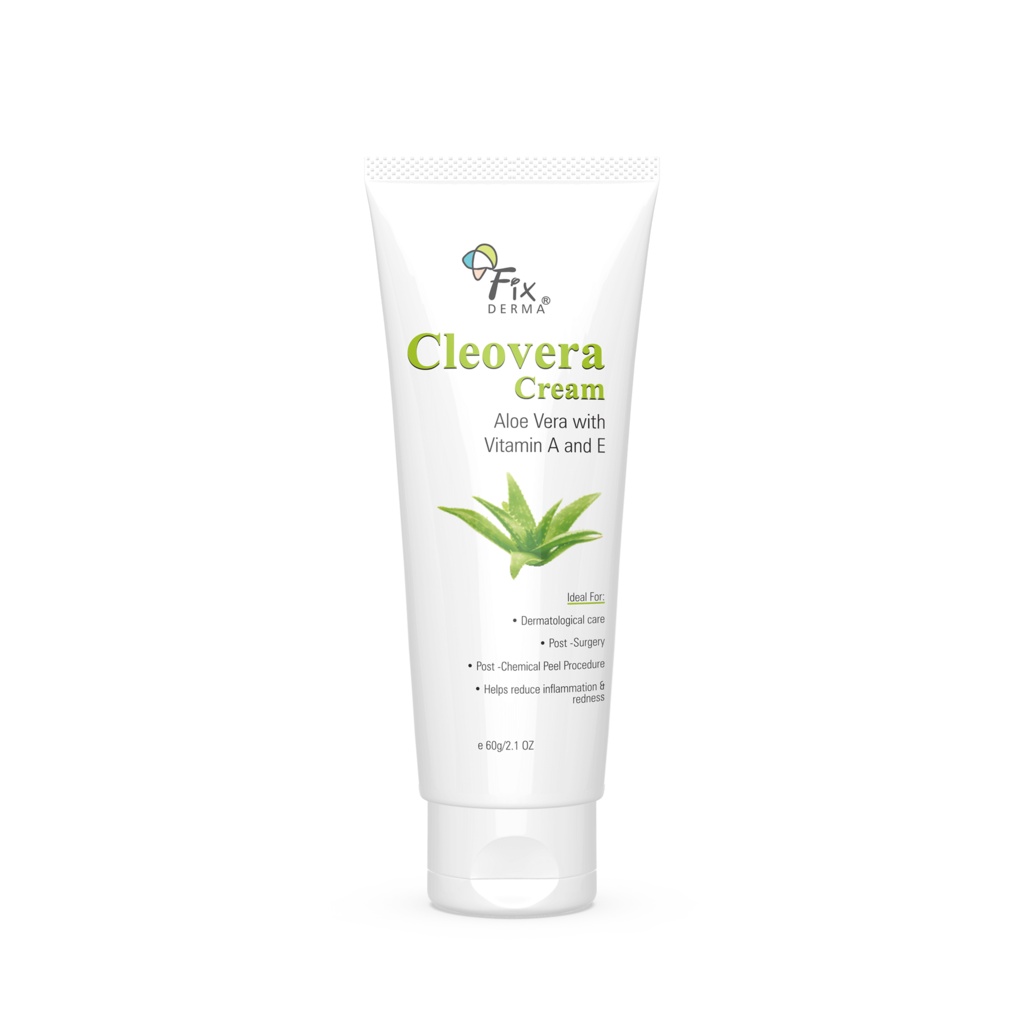 Combo Chăm sóc da nhạy cảm Fixderma Non Drying Cleanser và Kem dưỡng ẩm Cleovera