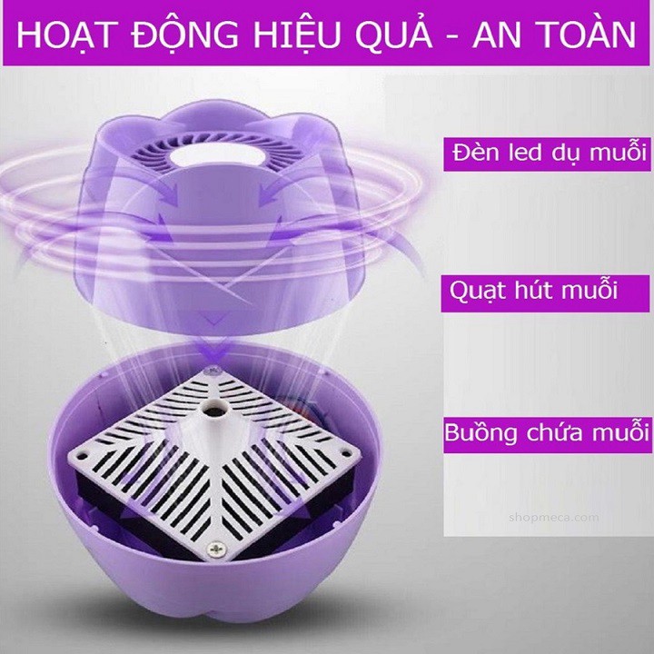 Đèn Bắt Muỗi, Diệt Côn Trùng Cao Cấp Thế Hệ 2019