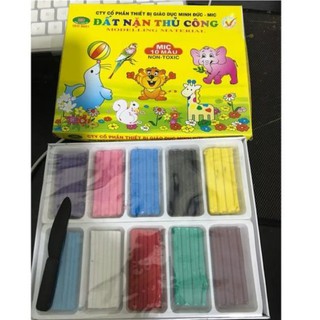 ĐẤT NẶN MÍC 6 MÀU - 10 MÀU