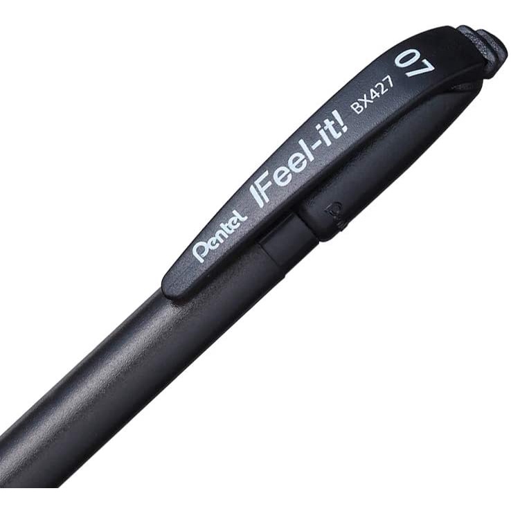 Bút Bi Có Nắp Đậy Nhật Bản Pentel BX427 | Bút Bi Viết Trơn Mượt Không Đọng Mực | Viết Bi Ngòi 0.7mm