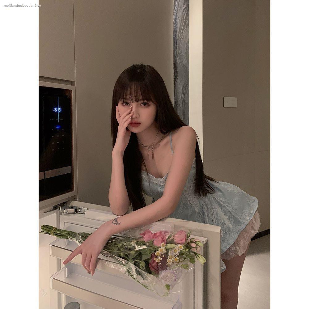 Đầm Ren Hai Dây Gợi Cảm Nữ Tính 2021 | BigBuy360 - bigbuy360.vn