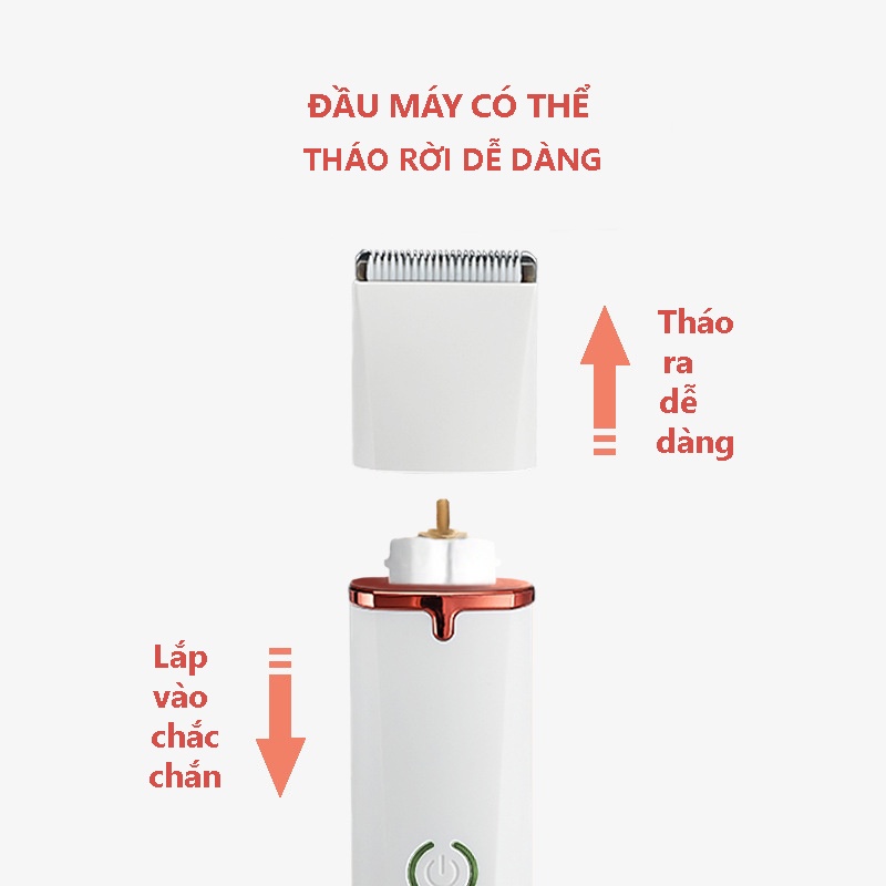 Tông Đơ Chó Mèo Đa Năng Chống Nước Full Bộ Thông Minh, Tỉa Lông Chó Mài Móng Chó Mèo Kiêm Tỉa Lông Bàn Chân