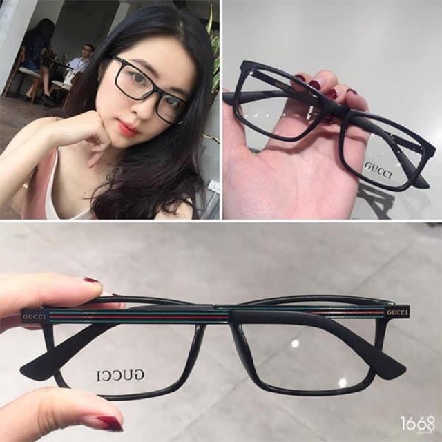 Gọng kính cận Gucci 💰Giá:85k ✈️✈️✈️:ship hàng trên toàn quốc