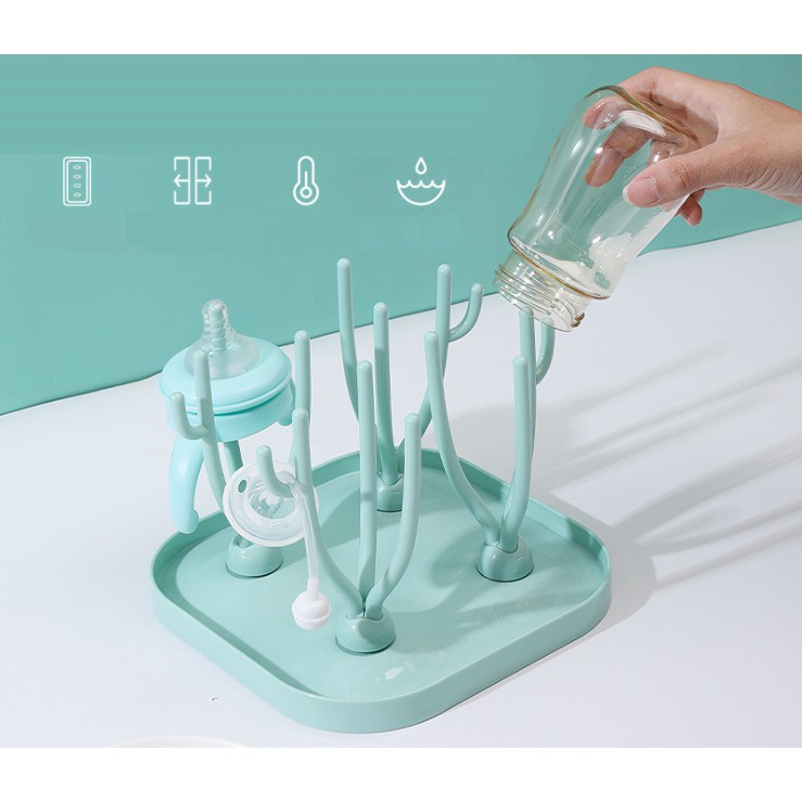 1 Giá Úp Bình Sữa Thông Minh Hình Nhánh Cây