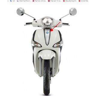 (Xả Kho) Logo ốp mặt nạ xe Liberty