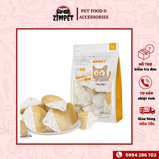 Lẻ 1 viên Pudding sữa dê thơm ngon bổ sung canxi cho chó mèo -viên 15gr