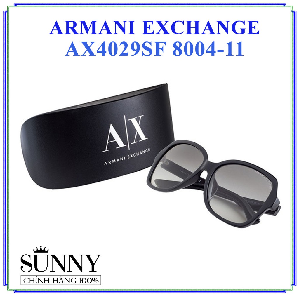 Kính mát Armani Exchange AX4029SF chính hãng Italy, bảo hành toàn quốc