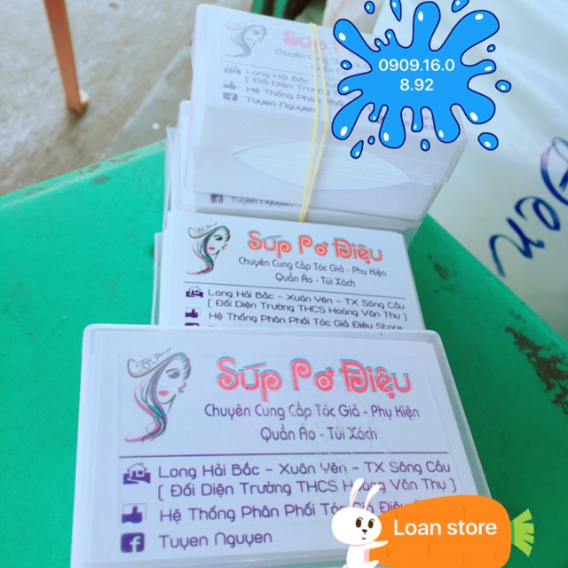 IN NAME CARD GIÁ RẺ ( Sl 5 hộp nhận làm )