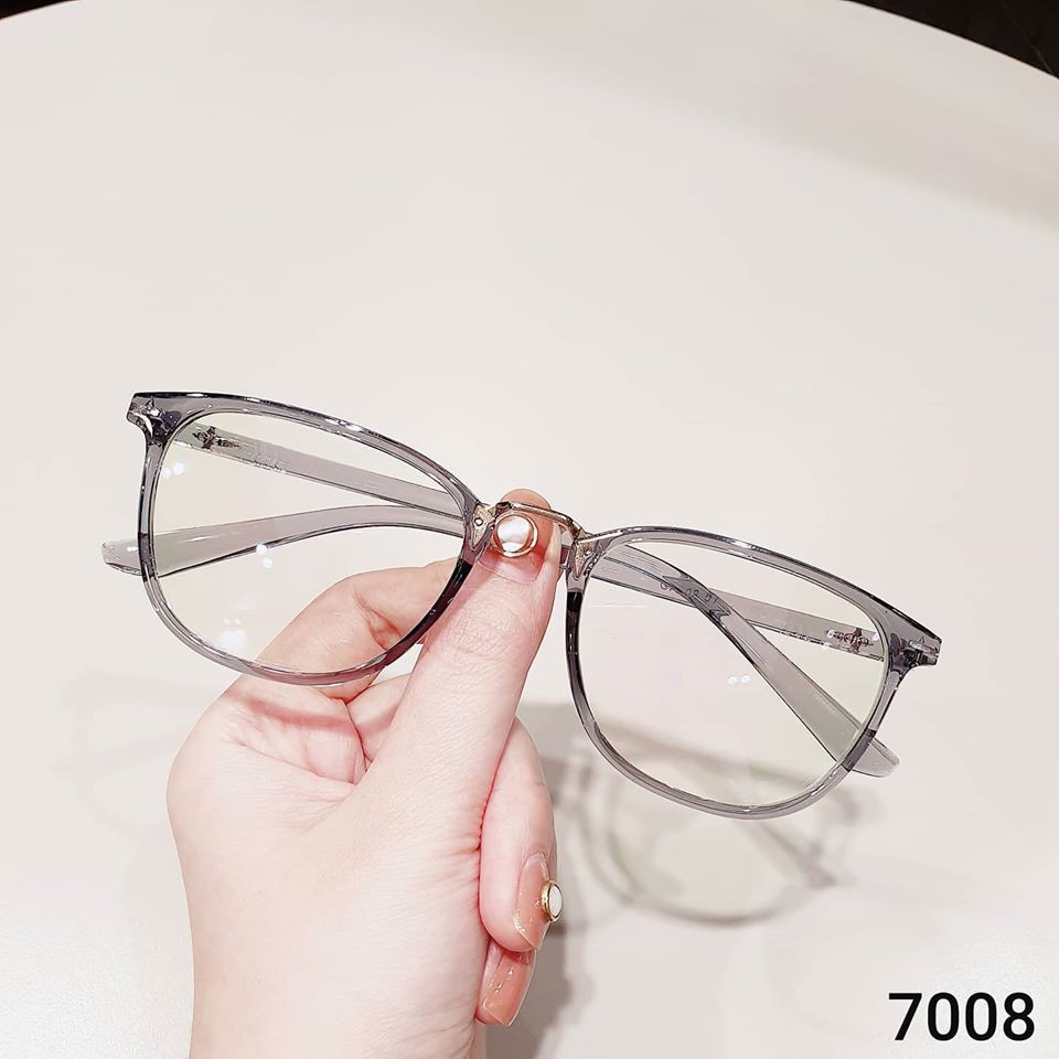 Gọng kính cận nhựa dẻo hợp thời trang 7008 - Có cắt tròng cận theo số đo yêu cầu