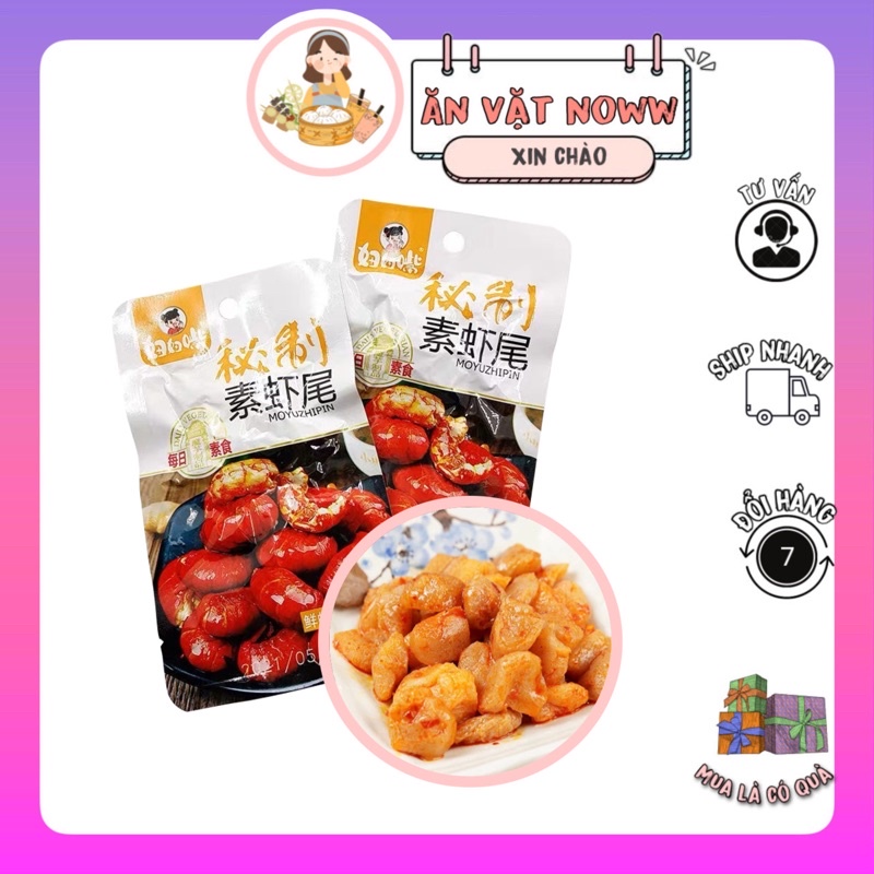 Tôm Hùm Đất Tẩm Vị Ăn Liền gói 18gr💥Anvatnow💥đồ ăn vặt