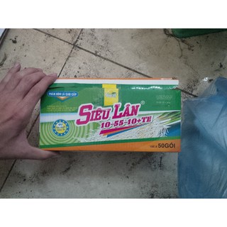(SÂN VƯỜN) Phân bón SIÊU LÂN 10-55-10+ TE