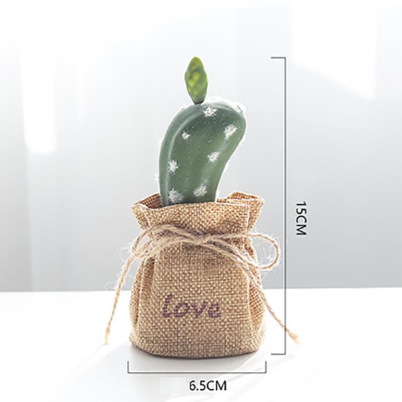 🔥𝐇𝐎𝐓 𝐃𝐄𝐀𝐋🔥Xương Rồng Decor Trang Trí Bàn Học MQ-021