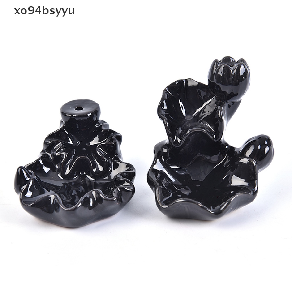 Thác Khói Trầm Hương Bằng Sứ Hình Nón / Hoa Sen Độc Đáo Xo94Bsyu